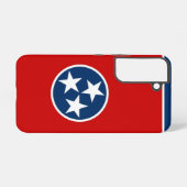Samsung Galaxy S22 Hoesje Vlag van Tennessee (Achterkant horizontaal)