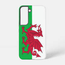 Samsung Galaxy S22 Hoesje Vlag van Wales
