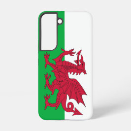 Samsung Galaxy S22 Hoesje Vlag van Wales