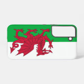 Samsung Galaxy S22 Hoesje Vlag van Wales (Achterkant horizontaal)