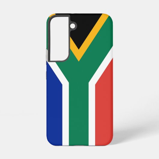 Samsung Galaxy S22 Hoesje Vlag van Zuid-Afrika (Achterkant)