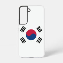Samsung Galaxy S22 Hoesje Vlag van Zuid-Korea