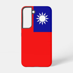 Samsung Galaxy S22 Hoesjes vlag van Taiwan Hoesje