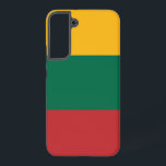 Samsung Galaxy S22 Plus Case Flag of Lithuania Samsung Galaxy Hoesje<br><div class="desc">Protect your Samsung Galaxy S22 Plus in style with our exclusive case featuring the flag of Lithuania! Designed with precision and cultural pride, this phone case is more than just a practical accessory—it’s a celebration of Lithuania’s national identity. The bold and vibrant Lithuanian flag takes center stage, making this case...</div>