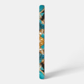 Samsung Galaxy S22 Plus Hoesje Bahamas kleuren Samsung Galaxy Hoesje (Linkerkant)