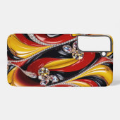 Samsung Galaxy S22 Plus Hoesje Belgische kleuren Samsung Galaxy Hoesje (Achterkant horizontaal)