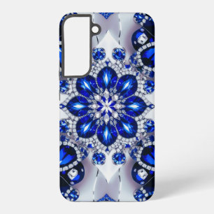 Samsung Galaxy S22 Plus Hoesje blauw wit kleuren