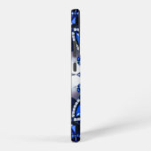 Samsung Galaxy S22 Plus Hoesje blauw wit kleuren Samsung Galaxy Hoesje (Rechterkant)