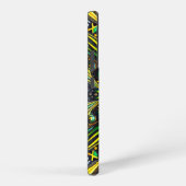 Samsung Galaxy S22 Plus Hoesje Jamaicaanse kleuren Samsung Galaxy Hoesje (Rechterkant)