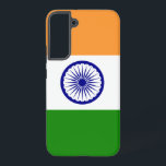Samsung Galaxy S22 Plus Hoesje Samsung Galaxy Hoesje<br><div class="desc">Voeg een vleugje Indiase trots toe aan je Samsung Galaxy S22 Plus met onze exclusieve cover met de Indiase vlag! Deze cover, die met zorgvuldige aandacht voor detail is gemaakt, viert het Indiase erfgoed en de culturele rijkdom. Het ontwerp toont trots het iconische driekleurenpatroon van saffraan, wit en groen, met...</div>