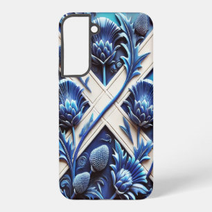 Samsung Galaxy S22 Plus Hoesje Schotse distels