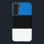 Samsung Galaxy S22 Plus Hoesje van Estland<br><div class="desc">Show uw nationale trots af en bescherm uw toestel met dit Samsung Galaxy S22 Plus-Hoesje met de opvallende vlag van Estland. Het strakke en gedurfde ontwerp benadrukt de iconische Estse driekleur - blauw, zwart en wit - die de lucht, de bodem en het streven naar vrijheid van het land symboliseert....</div>