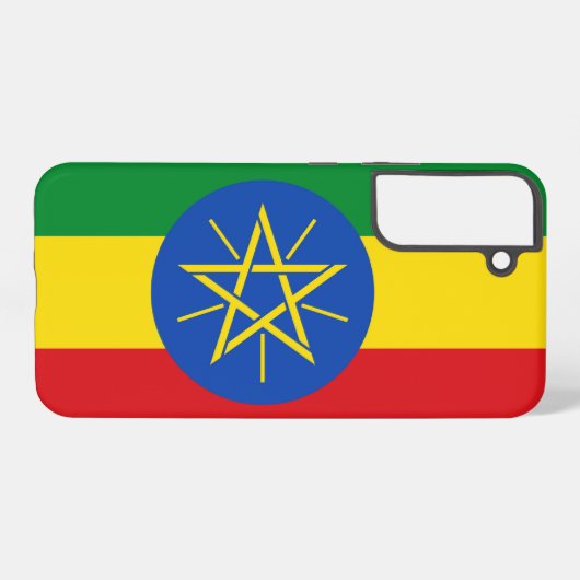 Samsung Galaxy S22 Plus Hoesje van Ethiopië Samsung Galaxy Hoesje (Achterkant horizontaal)