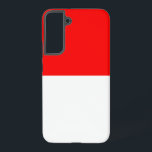 Samsung Galaxy S22 Plus Hoesje van Indonesië<br><div class="desc">Voeg een gedurfde uitspraak van Indonesische trots toe aan uw tech-collectie met ons exclusieve Samsung Galaxy S22 Plus-hoesje met de vlag van Indonesië! Dit hoesje is met veel aandacht voor detail gemaakt en is meer dan alleen een beschermend accessoire; het is een eerbetoon aan het erfgoed en de culturele trots...</div>