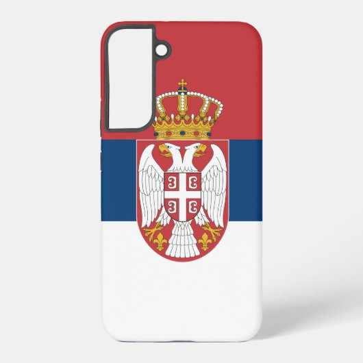 Samsung Galaxy S22 Plus Hoesje van Servië (Achterkant)