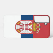 Samsung Galaxy S22 Plus Hoesje van Servië (Achterkant horizontaal)