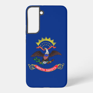 Samsung Galaxy S22 Plus Hoesje Vlag Noord-Dakota