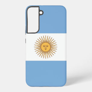 Samsung Galaxy S22 Plus Hoesje Vlag van Argentinië