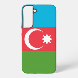 Samsung Galaxy S22 Plus Hoesje Vlag van Azerbeidzj