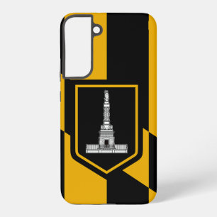 Samsung Galaxy S22 Plus Hoesje Vlag van Baltimore