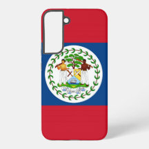 Samsung Galaxy S22 Plus Hoesje Vlag van Belize