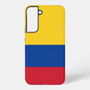 Samsung Galaxy S22 Plus Hoesje Vlag van Colombia