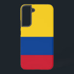Samsung Galaxy S22 Plus Hoesje Vlag van Colombia Samsung Galaxy Hoesje<br><div class="desc">Verbeter uw Samsung Galaxy S22 Plus met onze exclusieve telefoonhoes met de vlag van Colombia! Deze telefoonhoes is vervaardigd met nauwgezette aandacht voor detail en toont met trots het levendige ontwerp van de Colombiaanse vlag. De vlag bestaat uit drie horizontale strepen: geel, blauw en rood, met de gele streep de...</div>