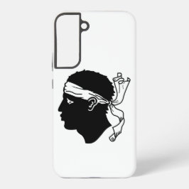 Samsung Galaxy S22 Plus Hoesje Vlag van Corsica Samsung Galaxy Hoesje