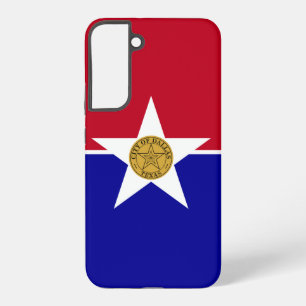 Samsung Galaxy S22 Plus Hoesje Vlag van Dallas