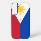 Samsung Galaxy S22 Plus Hoesje Vlag van de Filipij Samsung Galaxy Hoesje (Achterkant)