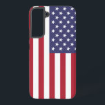 Samsung Galaxy S22 plus Hoesje vlag van de VS<br><div class="desc">Maak van uw Samsung Galaxy S22 Plus een symbool van Amerikaanse trots met onze exclusieve telefoonhoes met de Amerikaanse vlag! Deze telefoonhoes, die is gemaakt met zorgvuldige aandacht voor details, is meer dan alleen een beschermend accessoire; het is een viering van het Amerikaanse erfgoed en culturele eenheid. Het iconische ontwerp...</div>