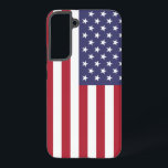 Samsung Galaxy S22 plus Hoesje vlag van de VS Samsung Galaxy Hoesje<br><div class="desc">Maak van uw Samsung Galaxy S22 Plus een symbool van Amerikaanse trots met onze exclusieve telefoonhoes met de Amerikaanse vlag! Deze telefoonhoes, die is gemaakt met zorgvuldige aandacht voor details, is meer dan alleen een beschermend accessoire; het is een viering van het Amerikaanse erfgoed en culturele eenheid. Het iconische ontwerp...</div>