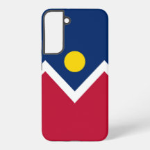 Samsung Galaxy S22 Plus Hoesje vlag van Denver