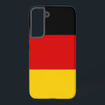 Samsung Galaxy S22 Plus Hoesje Vlag van Duitsland<br><div class="desc">Maak van uw Samsung Galaxy S22 Plus een toonbeeld van Duitse trots met onze exclusieve cover met de vlag van Duitsland! Deze cover, die met veel aandacht voor detail is gemaakt, laat met trots het iconische ontwerp van de Duitse vlag zien. De vlag toont drie horizontale strepen van zwart, rood...</div>
