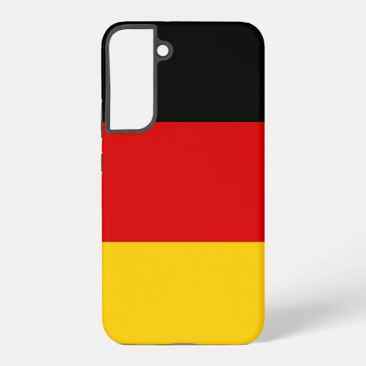 Samsung Galaxy S22 Plus Hoesje Vlag van Duitsland (Achterkant)