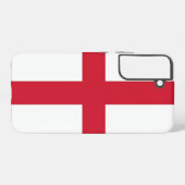 Samsung Galaxy S22 Plus Hoesje Vlag van Engeland (Achterkant horizontaal)