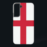 Samsung Galaxy S22 Plus Hoesje Vlag van Engeland Samsung Galaxy Hoesje<br><div class="desc">Introductie van ons Samsung Galaxy S22 Plus hoesje met de vlag van Engeland, ontworpen om bescherming te combineren met een viering van het Engelse erfgoed! Dit hoesje, gemaakt met nauwgezette aandacht voor detail, toont met trots het iconische St. George's Cross op een witte achtergrond, die de geschiedenis, traditie en nationale...</div>