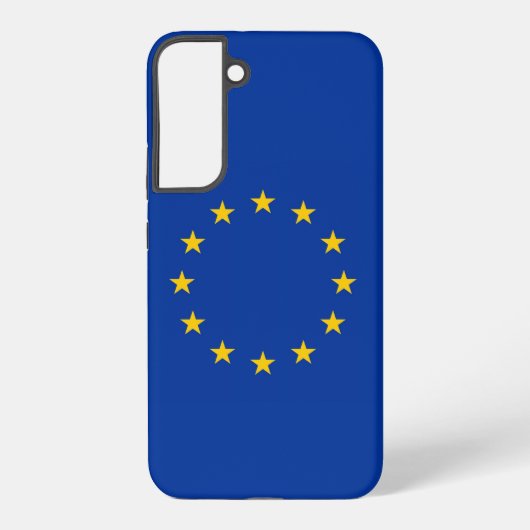 Samsung Galaxy S22 Plus Hoesje Vlag van Europa (Achterkant)