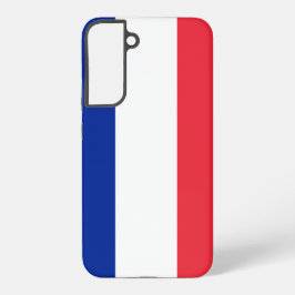 Samsung Galaxy S22 Plus Hoesje Vlag van Frankrijk