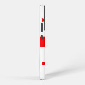 Samsung Galaxy S22 Plus Hoesje Vlag van Georgië (Rechterkant)