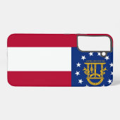 Samsung Galaxy S22 Plus Hoesje Vlag van Georgië Samsung Galaxy Hoesje