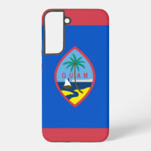 Samsung Galaxy S22 Plus Hoesje Vlag van Guam
