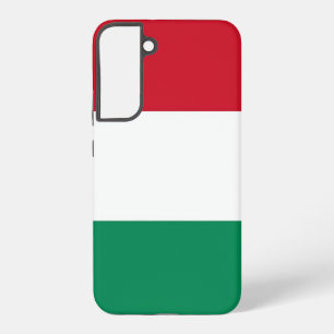 Samsung Galaxy S22 Plus Hoesje Vlag van Hongarije