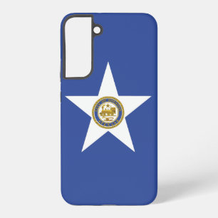 Samsung Galaxy S22 Plus Hoesje Vlag van Houston