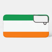 Samsung Galaxy S22 Plus Hoesje Vlag van Ierland (Achterkant horizontaal)