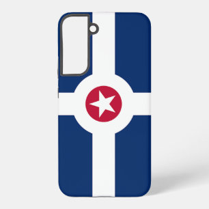 Samsung Galaxy S22 Plus Hoesje Vlag van Indianapol