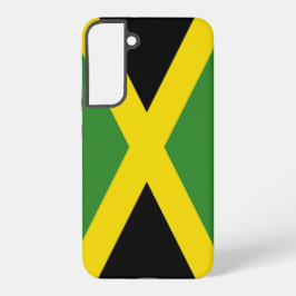 Samsung Galaxy S22 Plus Hoesje Vlag van Jamaica Samsung Galaxy Hoesje