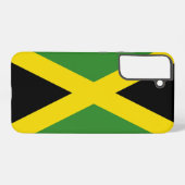 Samsung Galaxy S22 Plus Hoesje Vlag van Jamaica Samsung Galaxy Hoesje (Achterkant horizontaal)