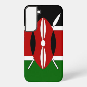 Samsung Galaxy S22 Plus Hoesje Vlag van Kenia Desi