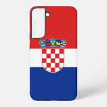 Samsung Galaxy S22 Plus Hoesje Vlag van Kroatië